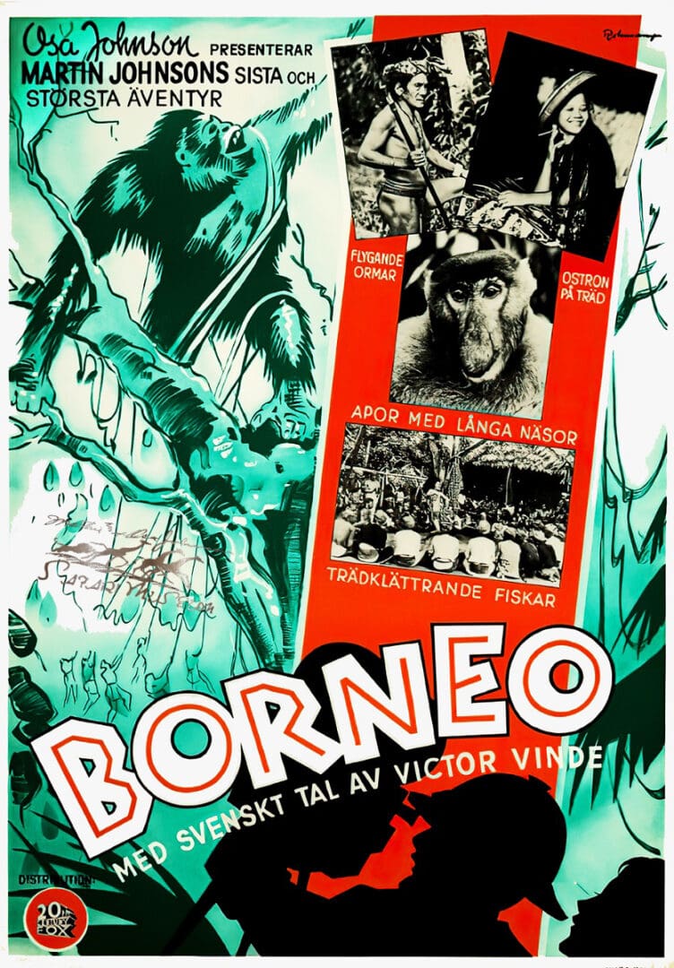 Borneo-Poster-Swedish-Eric-Rohman-Reel-Art-Lit-Design