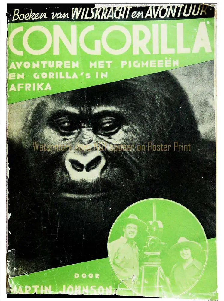 Congorilla-book-dust-jacket-Dutch