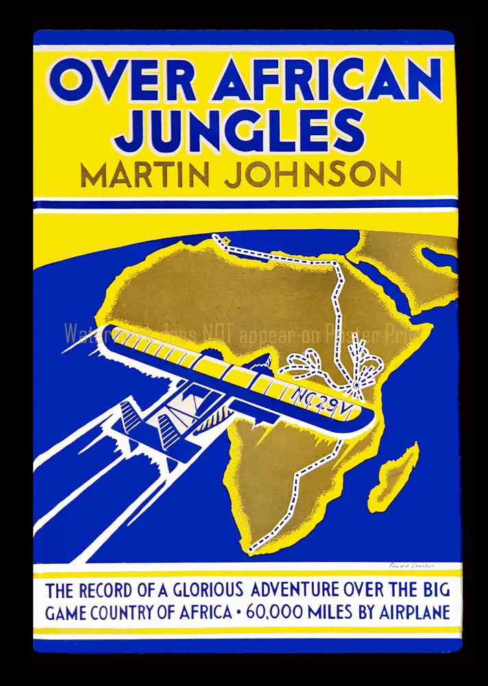 Martin-Johnson-book-Alfred-g-skrenda-dust-jacket-Camera-trails