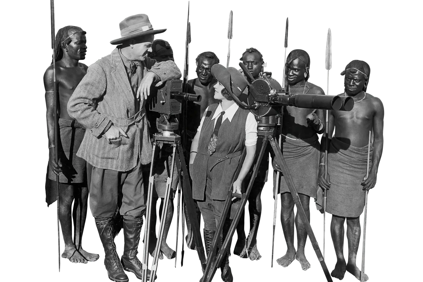 Martin-and-Osa-with-African-camera-crew-1924 (1)