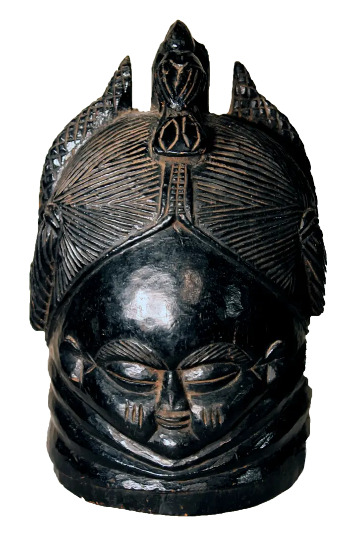 Mende Bundu Mask with a unique design