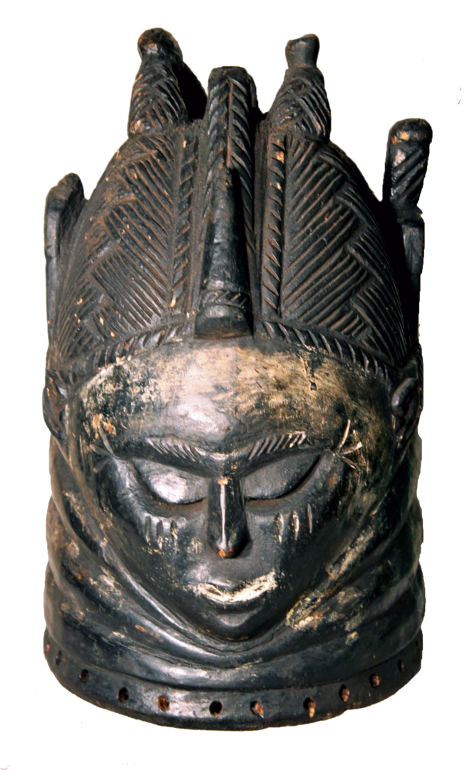 front view of the 17 400 Bundu Mask